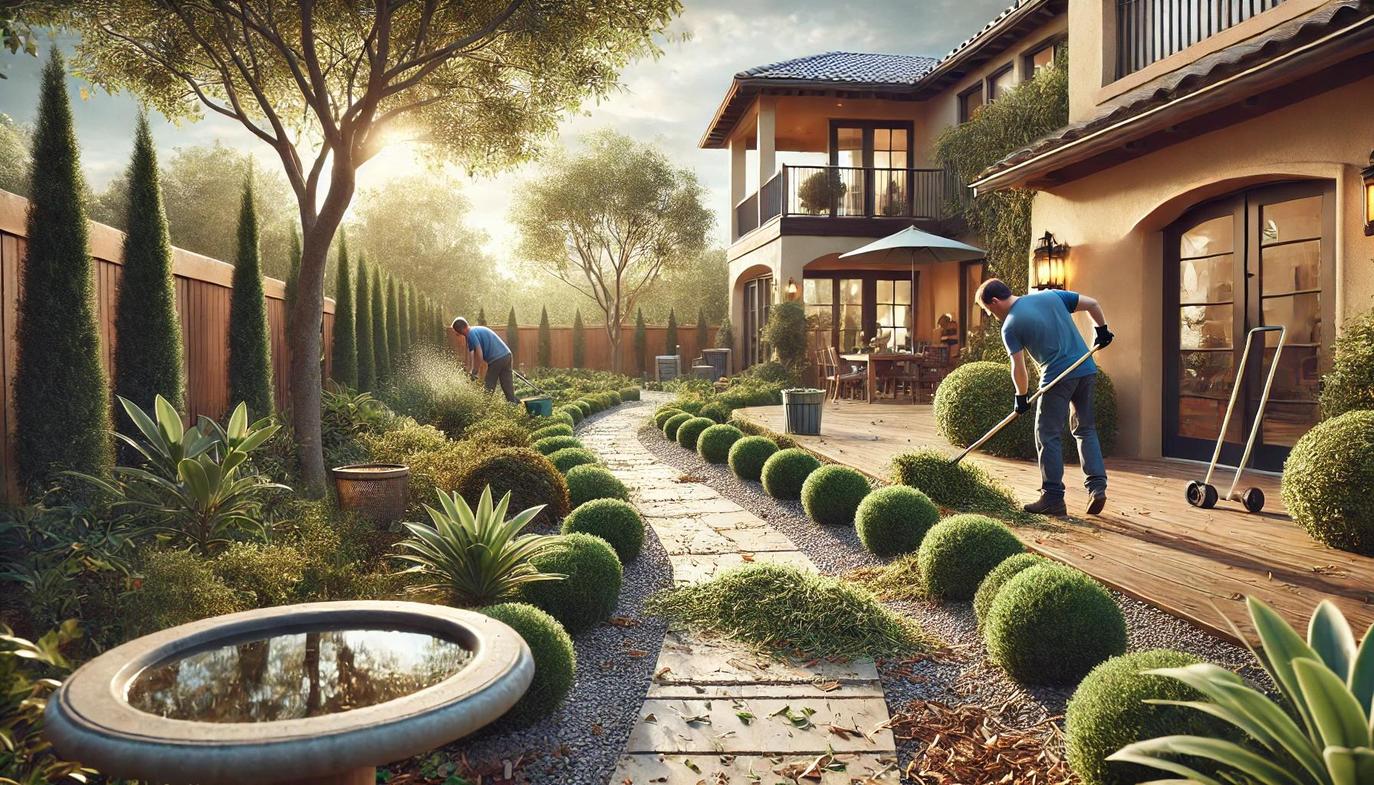 A poorly maintained yard is an open invitation for mosquitoes.