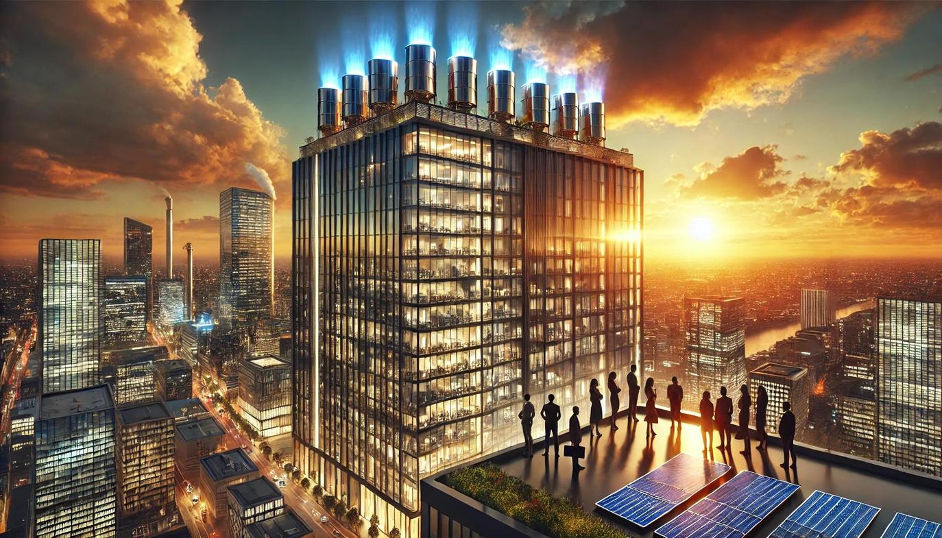 Heating and cooling systems impact indoor air quality, directly influencing employee health and productivity.