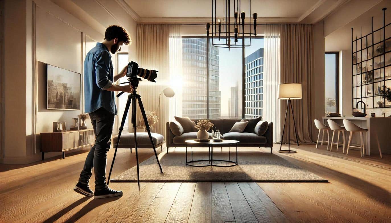 Hiring a professional real estate photographer, or at the very least using a quality camera with adequate lighting, is a smart investment.