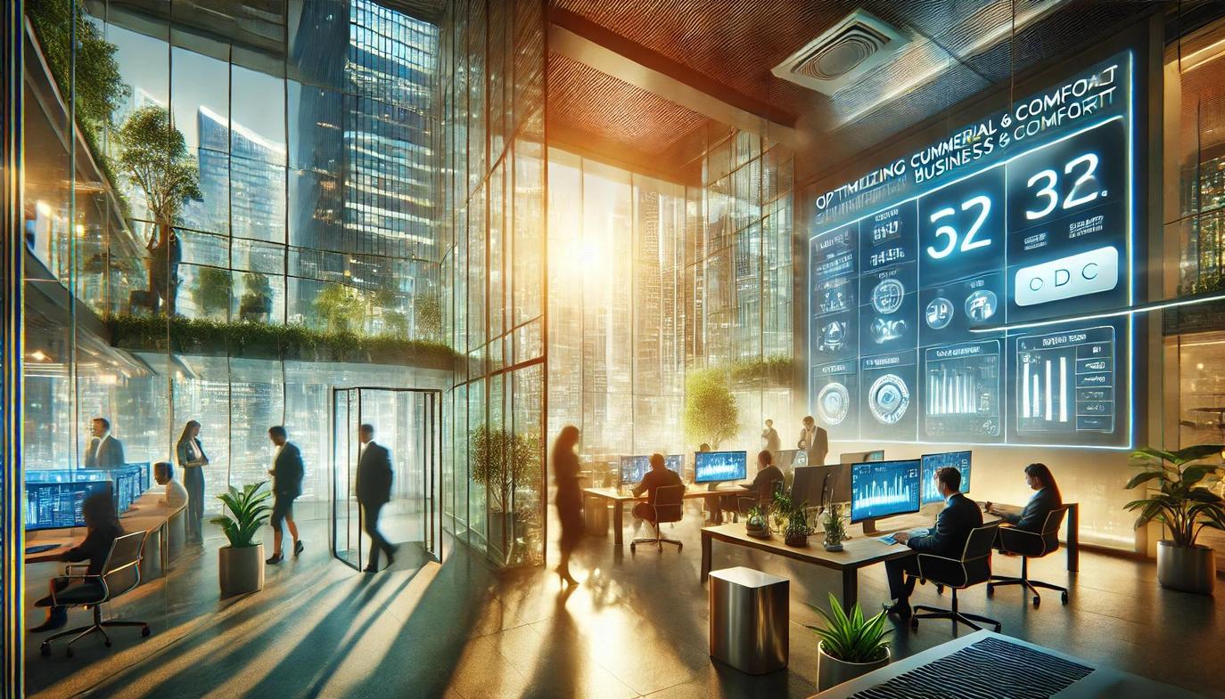 Heating and cooling systems contribute significantly to a business’s energy bill.
