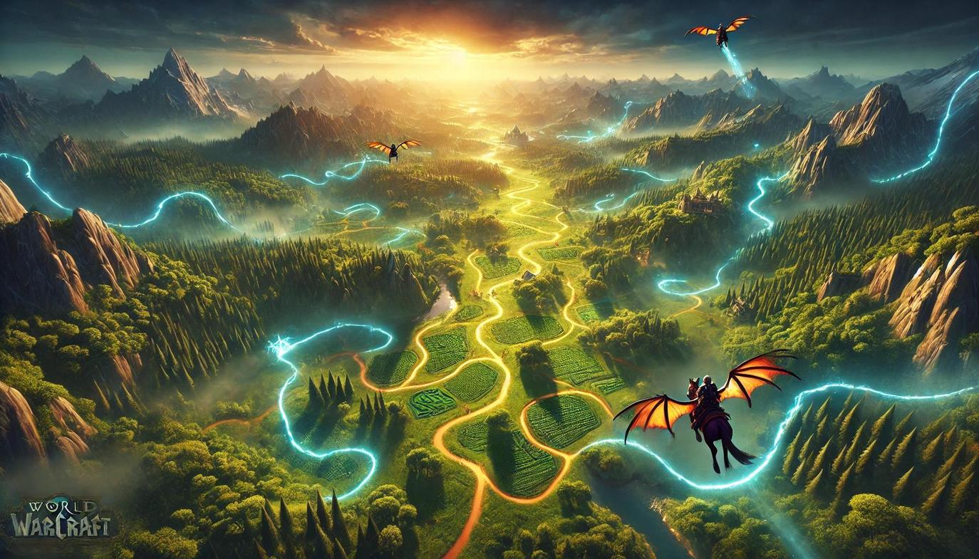 WoW's open world is packed with nodes, so you can find a solid farming route pretty much anywhere.