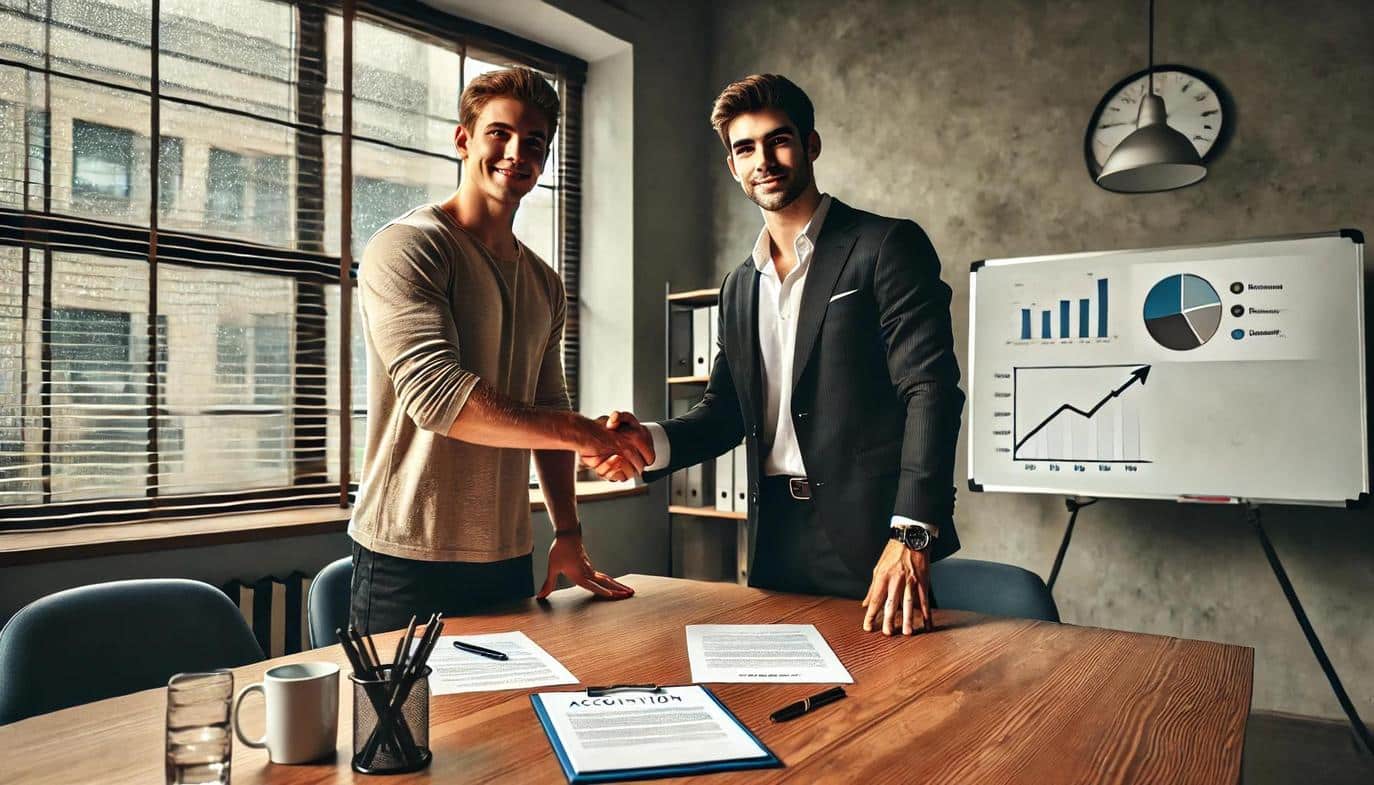 Securing a loan is often less challenging when acquiring an established business, as lenders are typically more willing to finance a company with a proven track record.