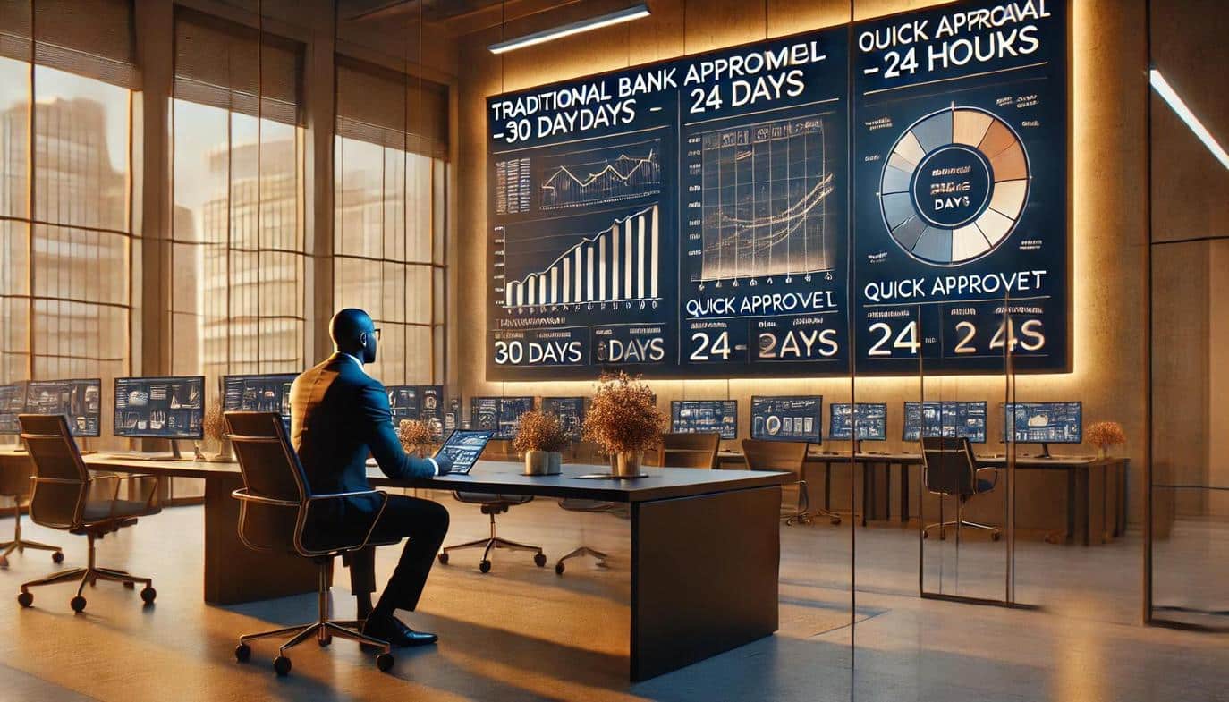 While 90% of large banks claim they can approve a small loan within 10 business days, the reality is often different.
