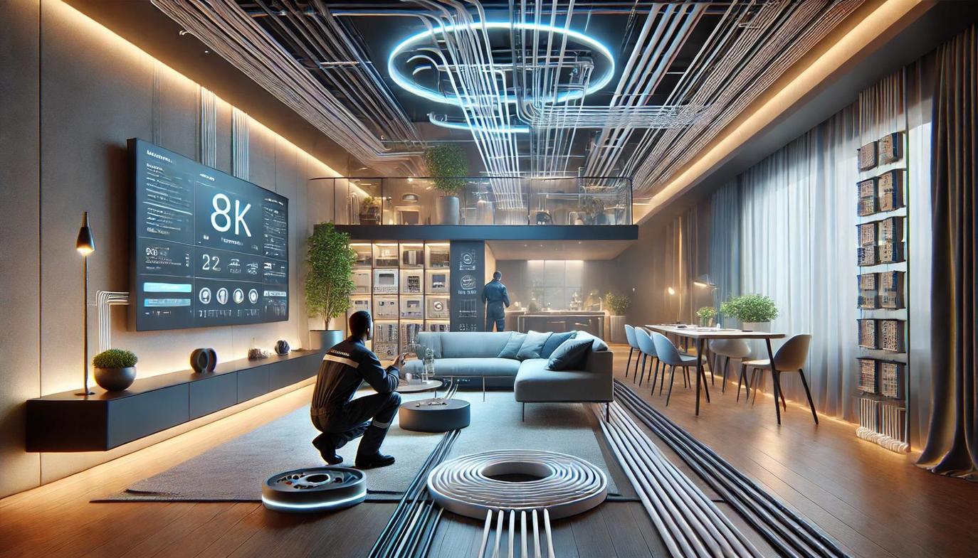 Getting the right data pathways means that you'll be ready for whatever comes next, whether it's 8K cameras or holographic doorbells.