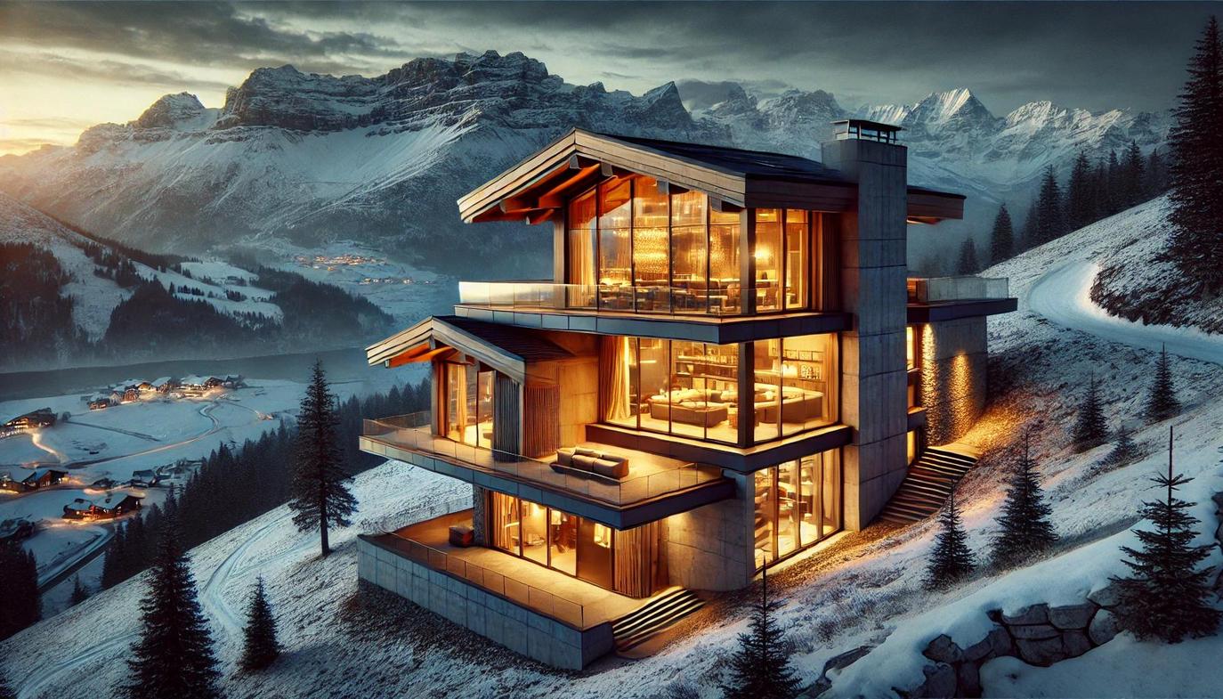 A well-designed mountain home feels like a sanctuary, not a fortress.