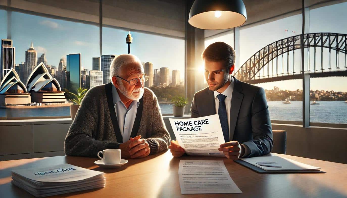 Many Australians don’t pay the full amount out of pocket because they qualify for a government-subsidised Home Care Package.