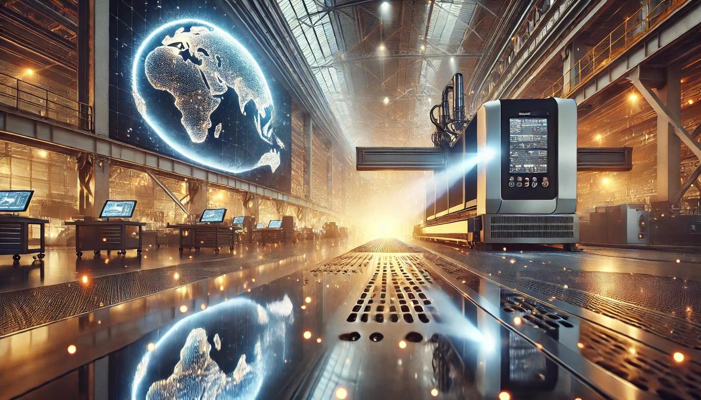 Manufacturing a new laser welding system is a resource-intensive process that relies on energy-demanding supply chains.