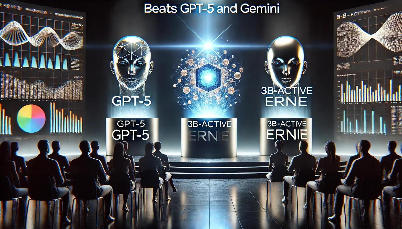 Baidu reports that ERNIE-4.5-VL-28B-A3B-Thinking edges leading systems on three visual test suites that matter for real work.