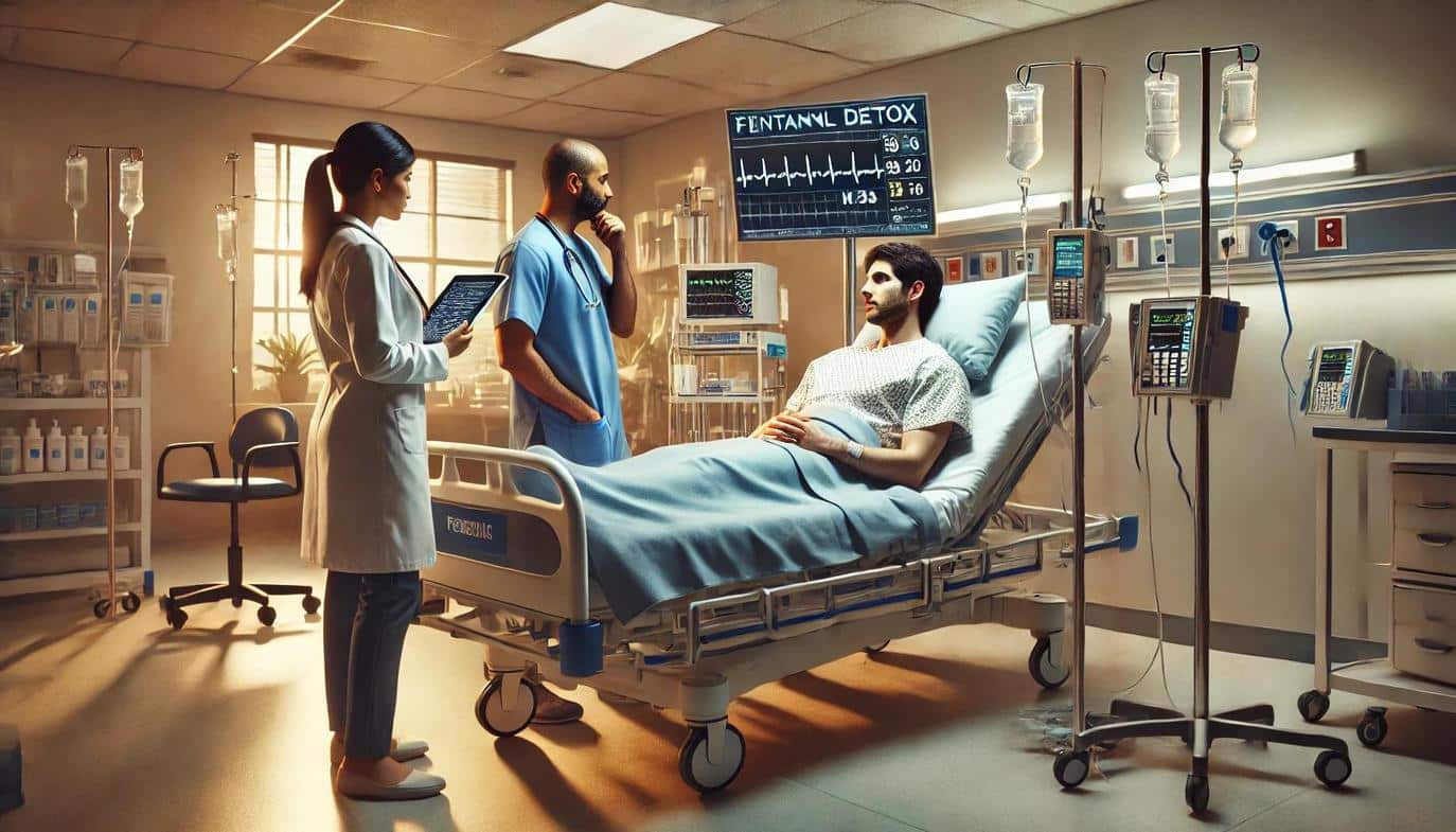 Medical supervision provides the safest environment for managing fentanyl dependence.
