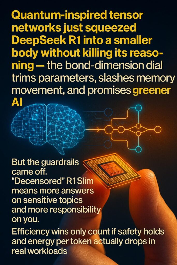 DeepSeek R1 Slim Explained: Inside the Quantum Compressed Uncensored LRM