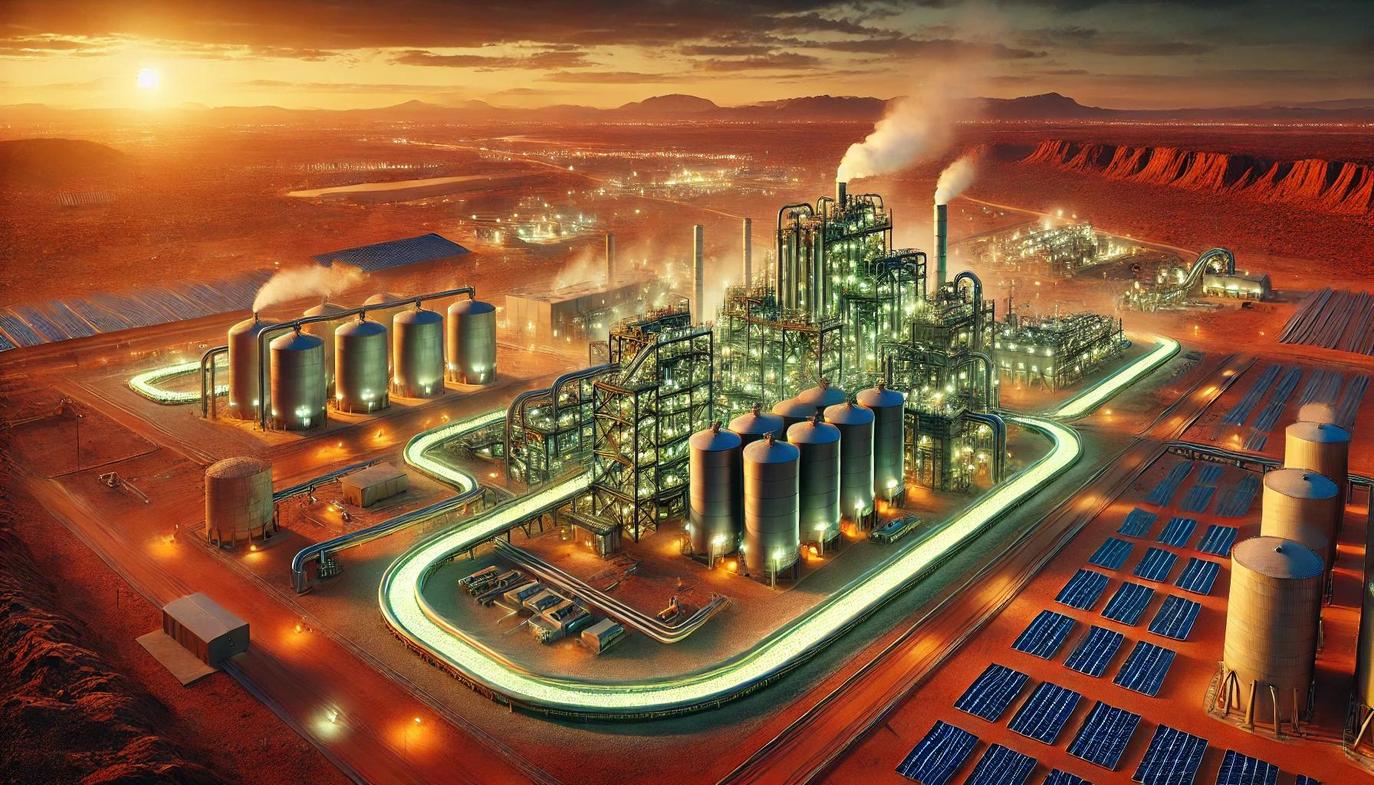'Green iron' refers to iron made through direct-reduced iron processes that use hydrogen and clean electricity rather than coal.