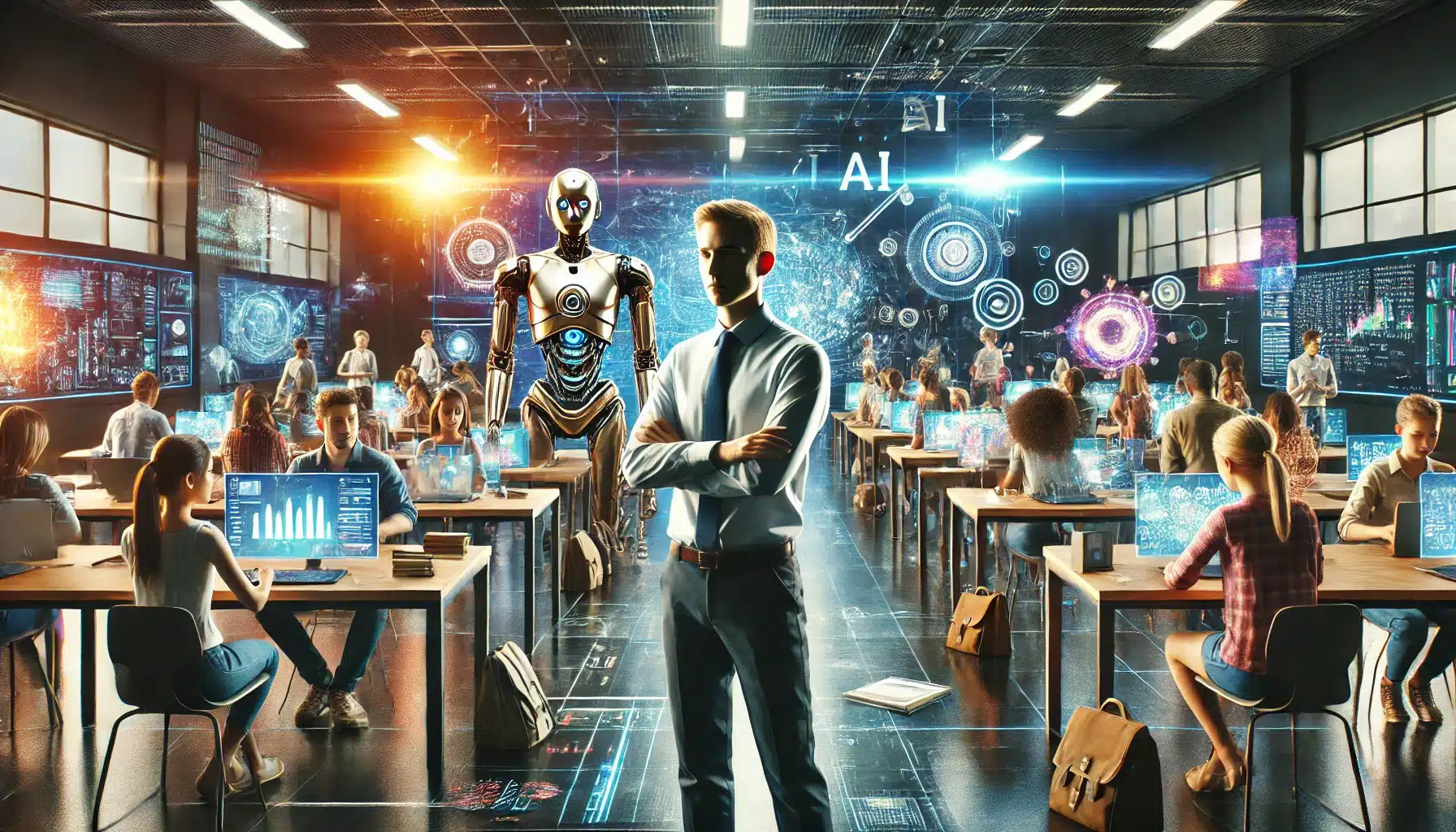 Teachers and Parents Become AI Coaches when LLMs Take Over Online Classes, Homeschooling, and Smart Learning