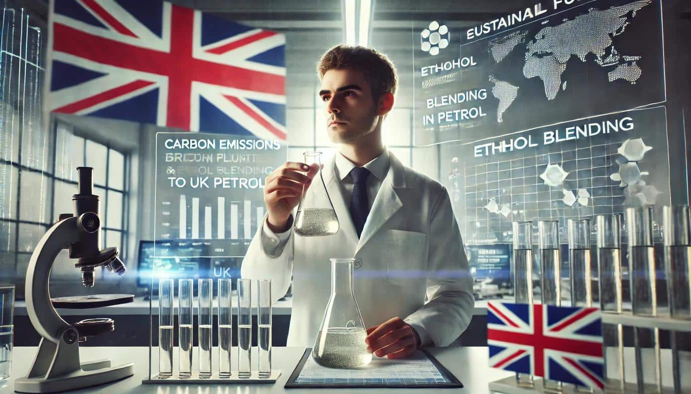 Ethanol burns cleaner than pure petrol, helps cut carbon emissions, and reduces the UK's reliance on imported oil.