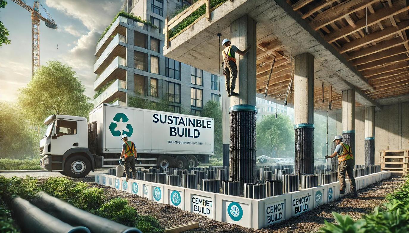 Recycled polymers and supplementary cementitious materials (SCMs) increasingly challenge concrete’s century-long dominance.