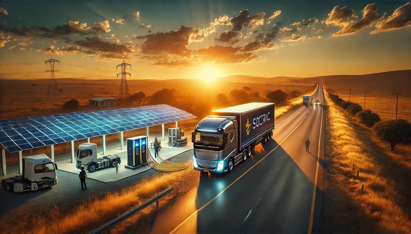 The strategy places solar‑powered, battery‑backed charging sites at intervals that match how people drive and how fleets schedule rest stops.