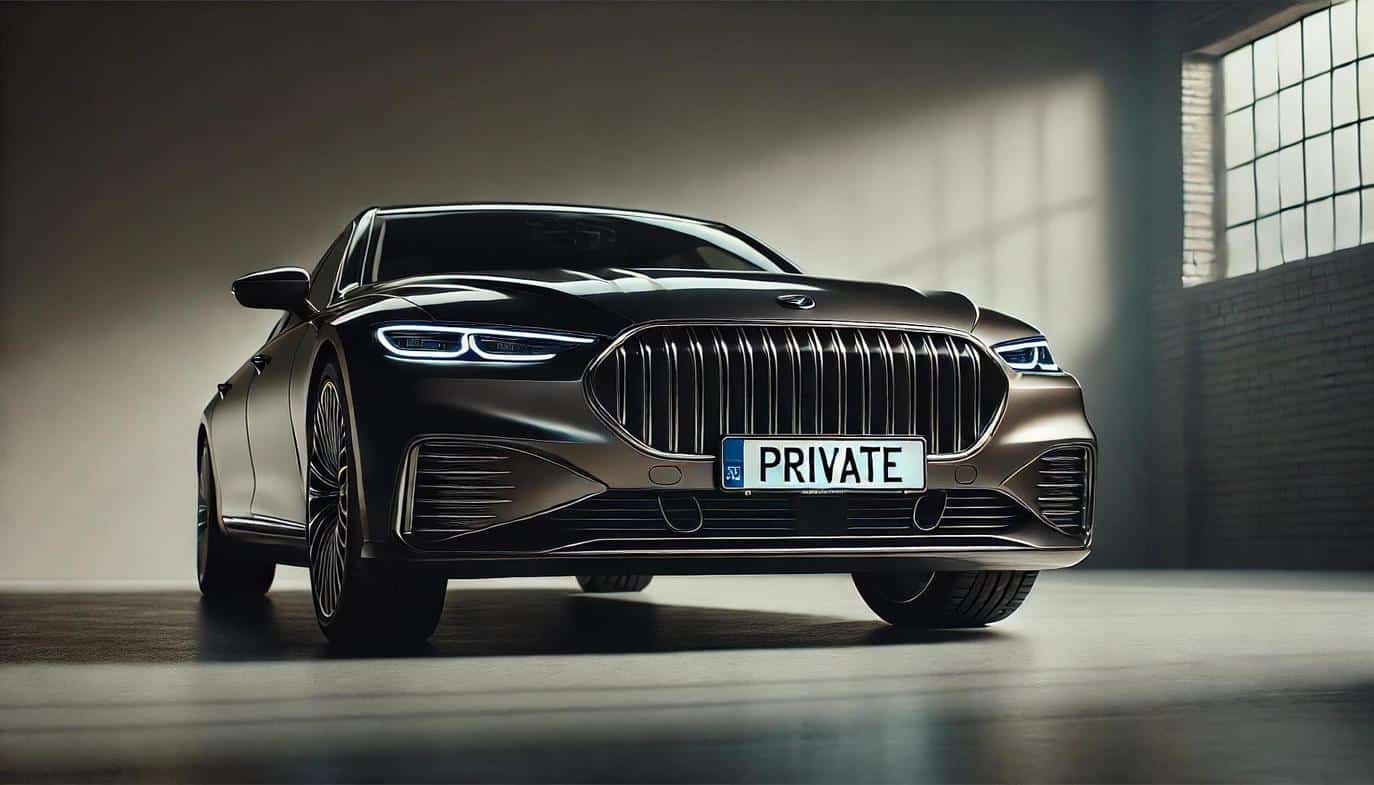 A vehicle’s physical design dictates the ultimate impact of its registration, especially for luxury saloons where polished sophistication is paramount.