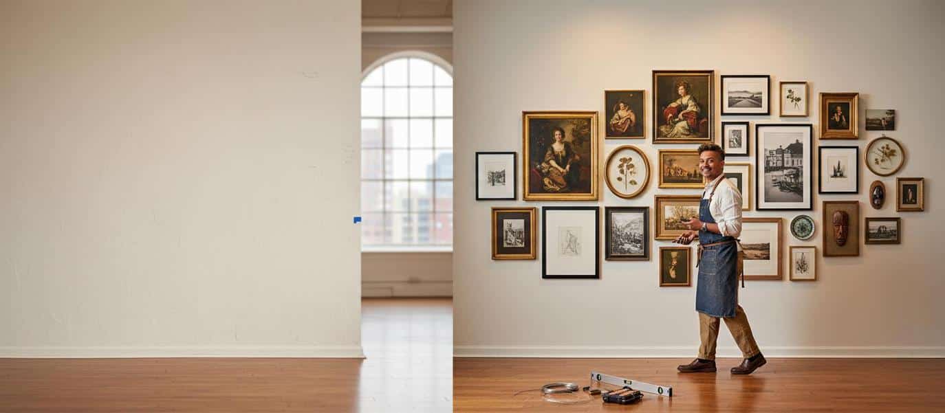 Blending vintage treasures with modern art pieces gives your home a curated, soulful feel that looks like it evolved naturally over many years.