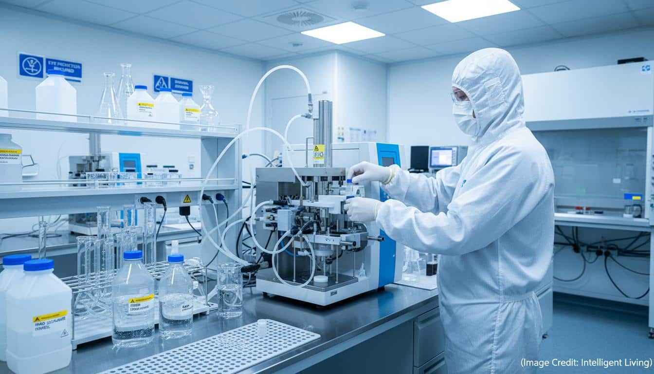 ICP-MS verifies that every ingredient meets stringent purity thresholds to prevent source-level contamination.
