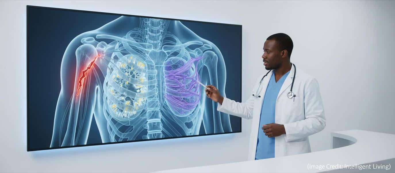 Because the shoulder is the most mobile joint in the body, it is susceptible to a wide range of structural failures and inflammatory conditions.