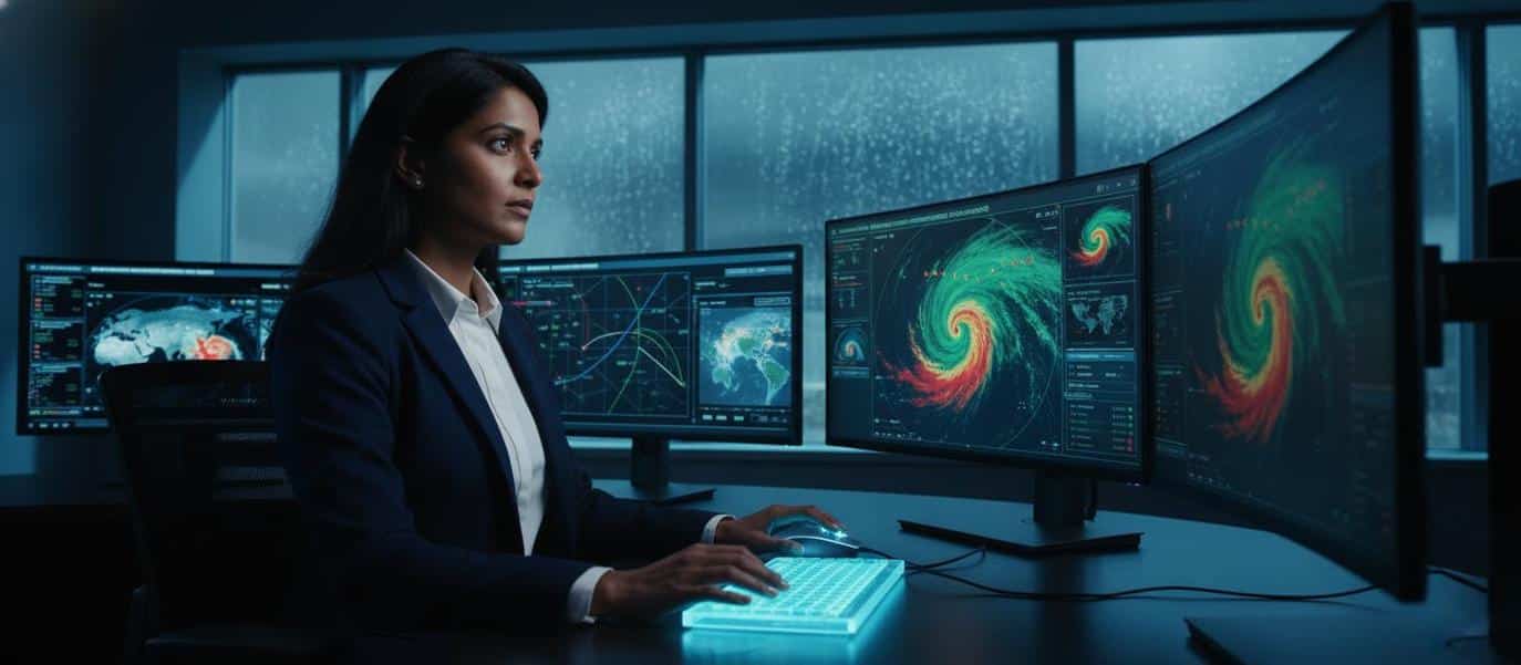Evaluate current atmospheric developments via the National Weather Service or Ready.gov.