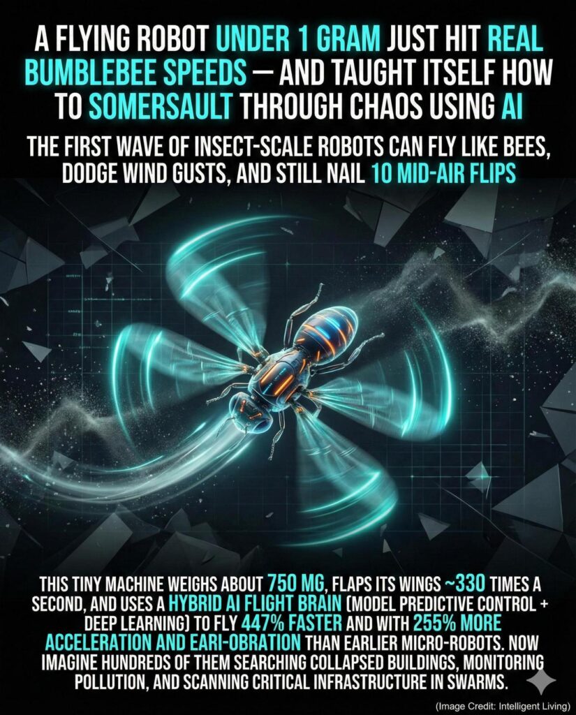 How MIT's New Bumblebee-Fast Microbot AI Flight Control Mimics Insects ...