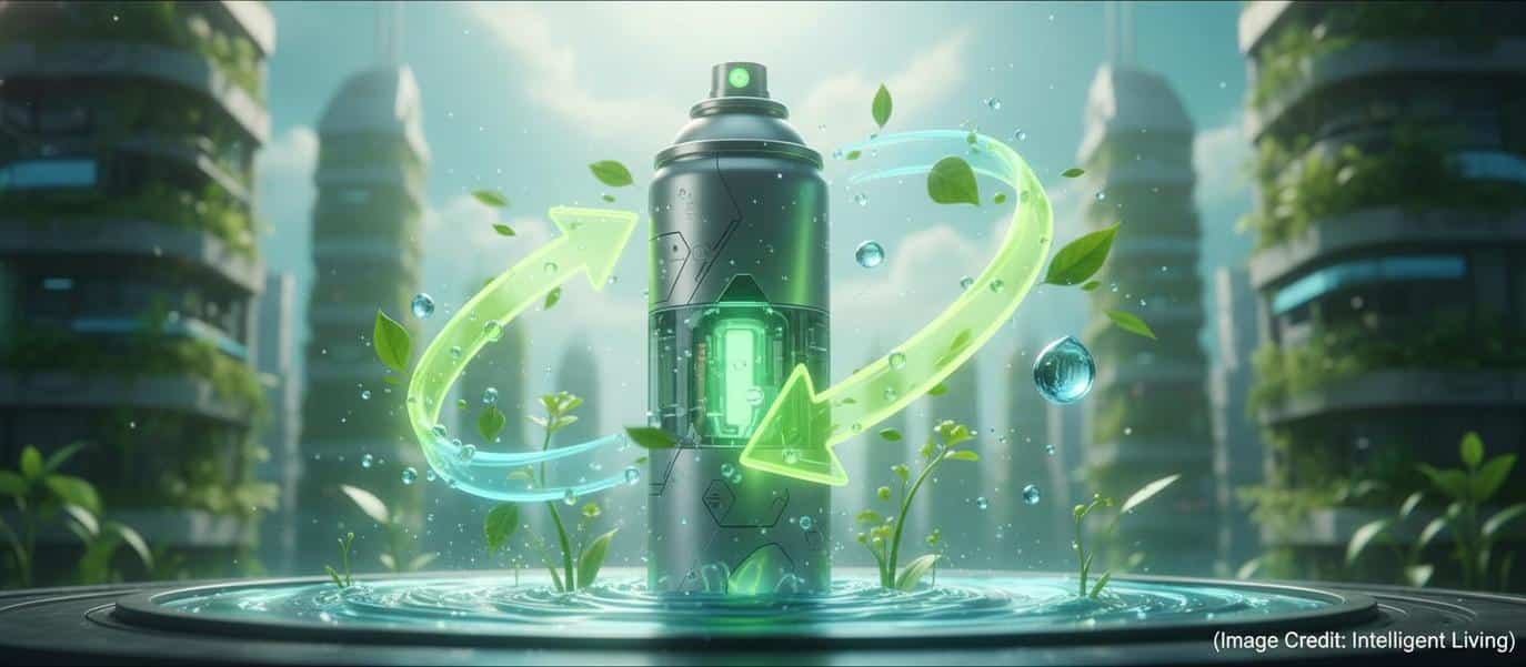 Resource conservation and modern engineering demonstrate that aerosol cans are not an inherent environmental burden.