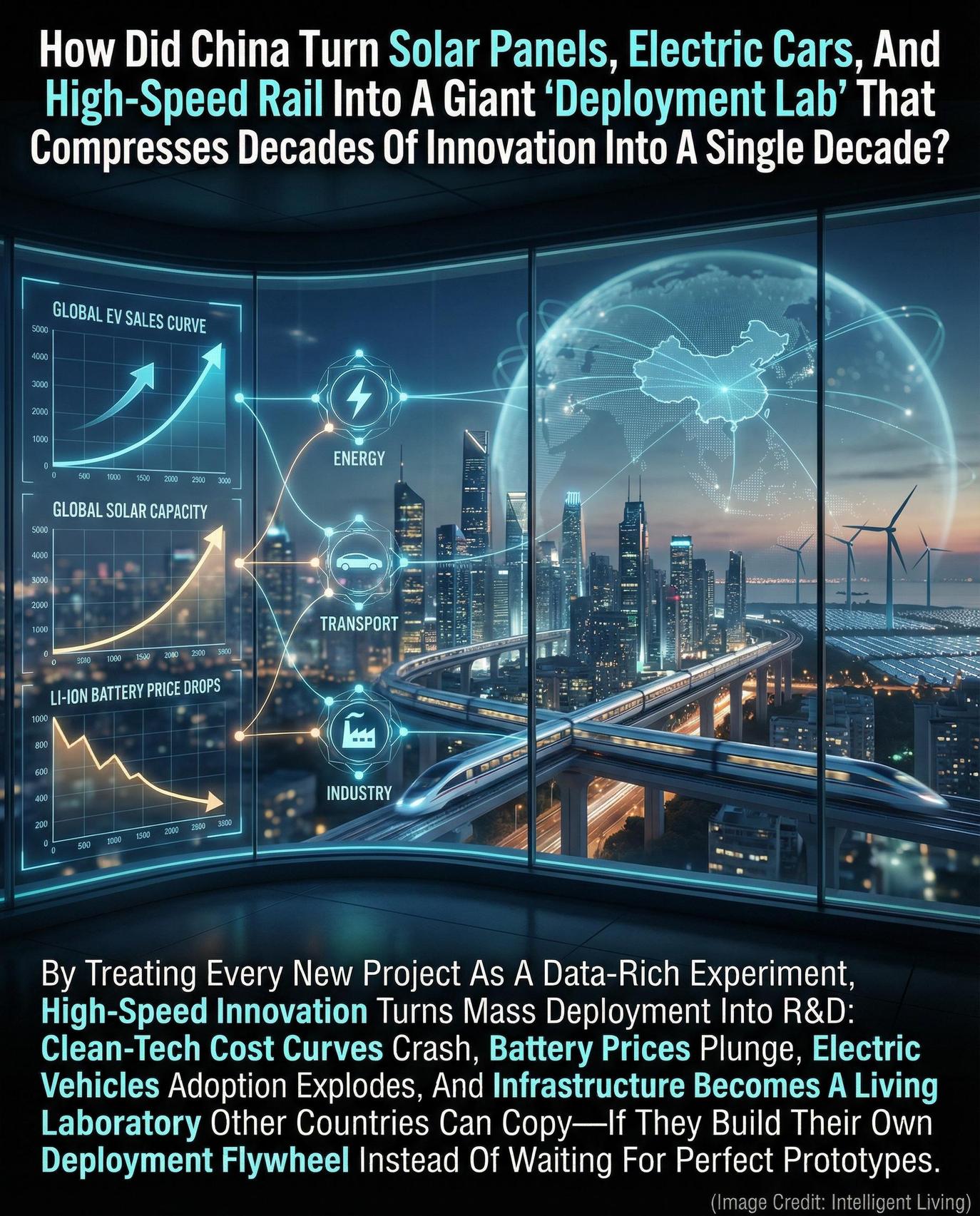 High-speed scaling in China has reshaped industries from solar power to electric vehicles and high-speed rail.