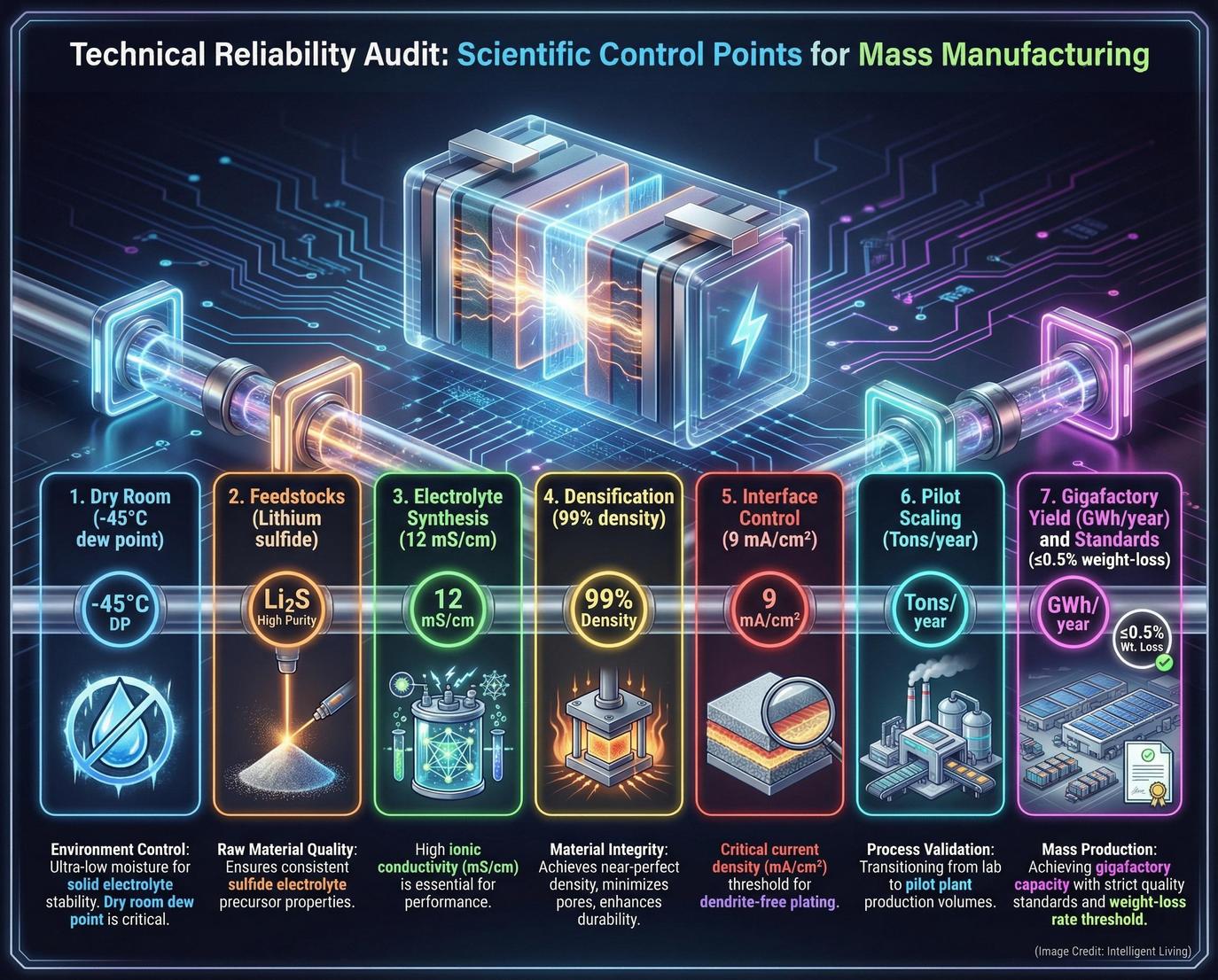 Solid-state batteries rely on specialized materials that currently lack the massive production scale of conventional lithium-ion components.