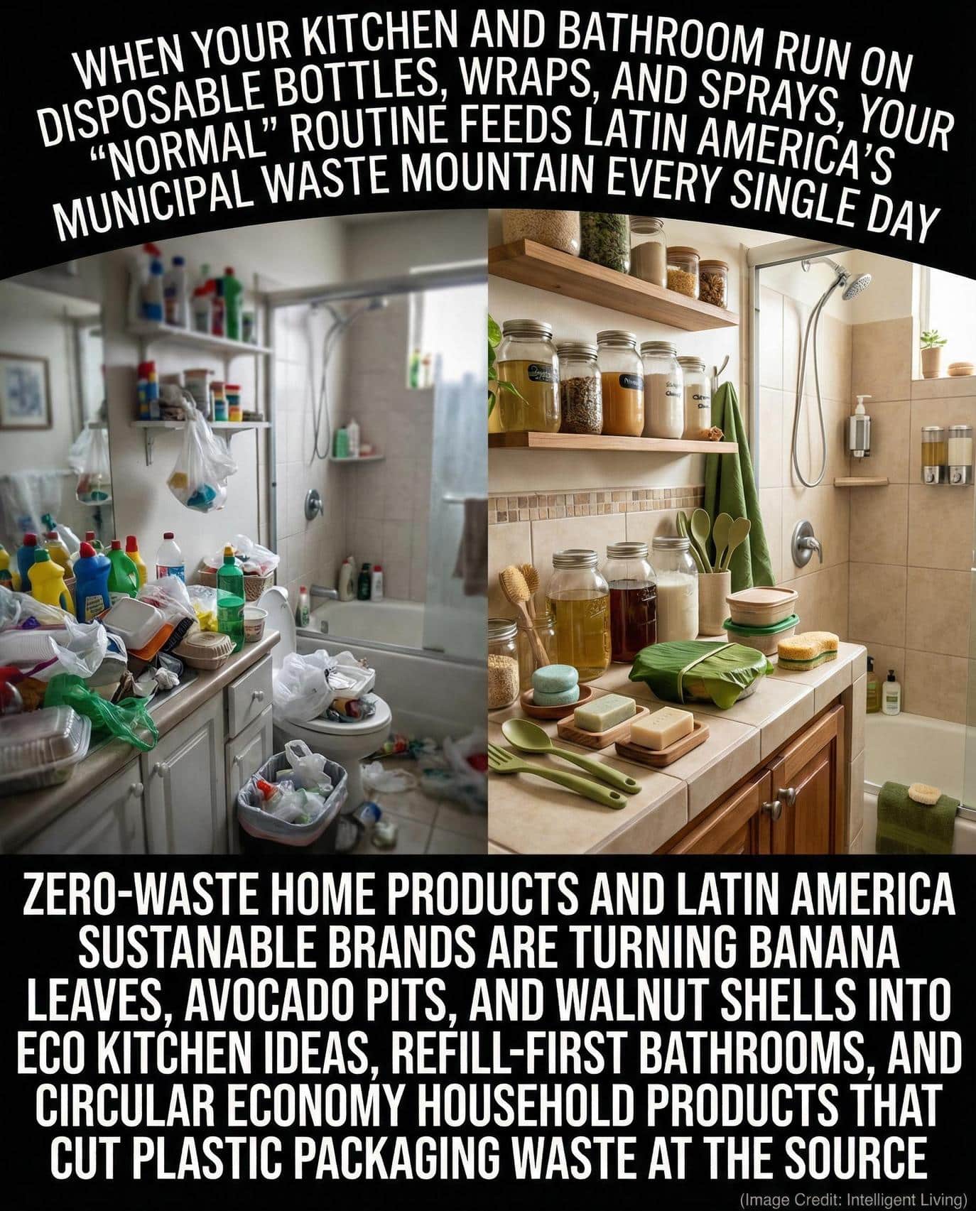 Latin America and the Caribbean generated approximately 230 million tons of municipal solid waste in 2021