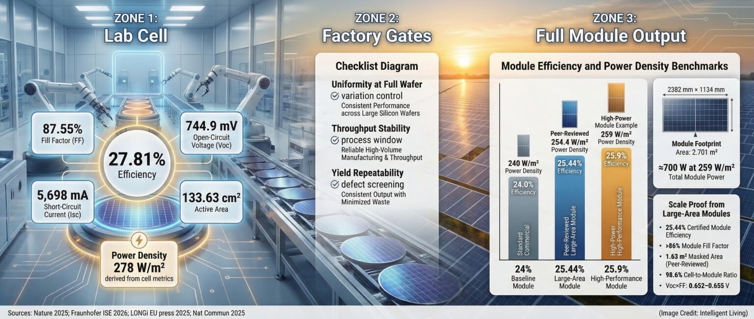 China's Silicon Solar Cell Efficiency Record: Analyzing LONGi's 27.81% ...