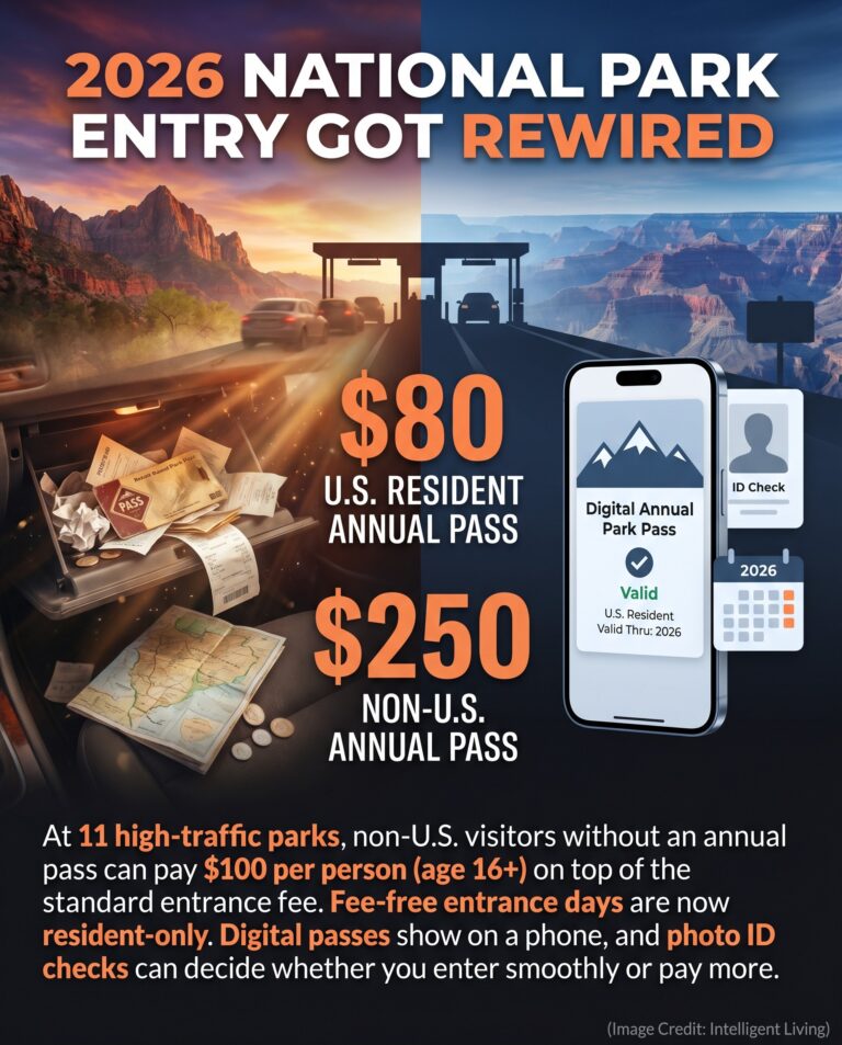 2026 National Park Pass Rules America The Beautiful Digital Upgrades Guide To 2026 National Park Entry Changes Digital Passes And Resident Only Fee Free Days 768x953 