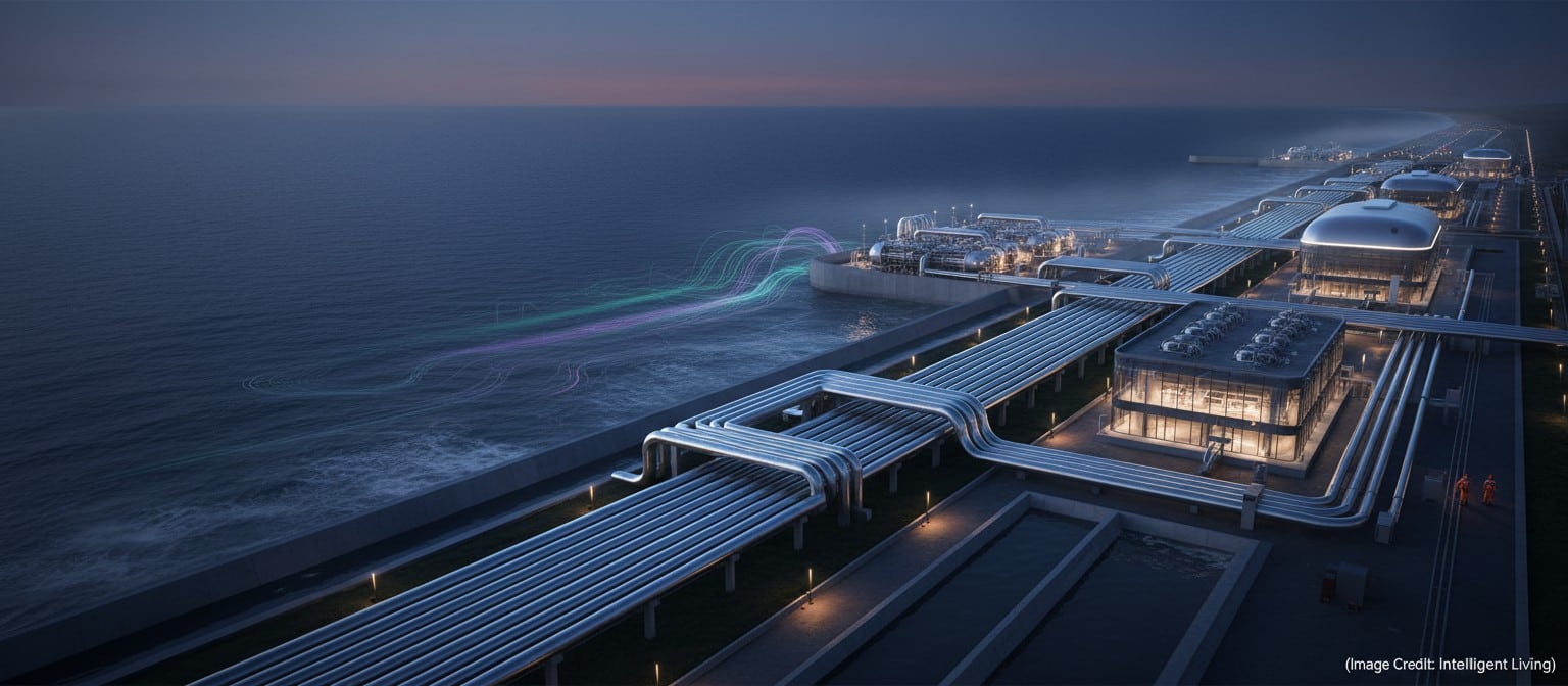 Japan’s New Fukuoka Osmotic Power Plant Harvests 24/7 Renewable Electricity from Waste Desalination Brine