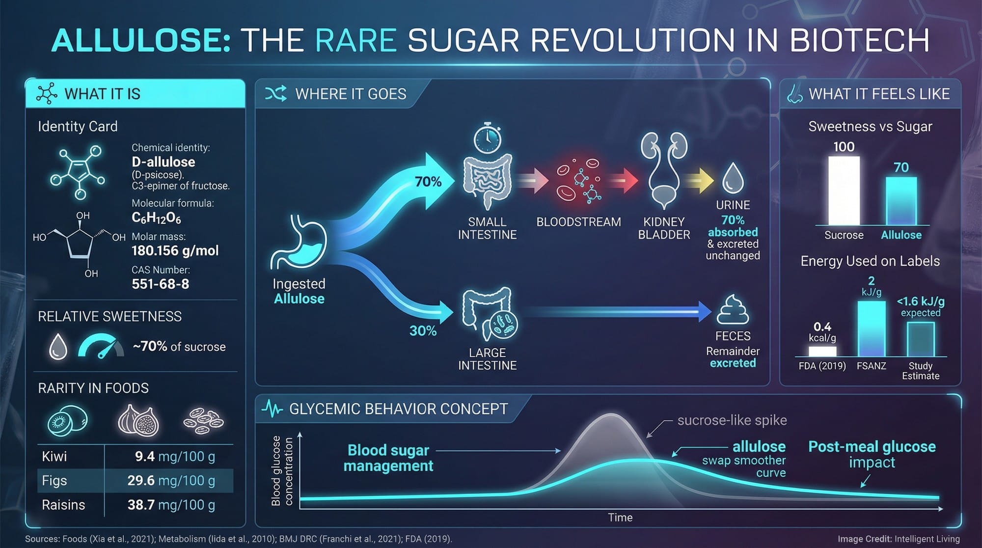 Are Rare Enzyme Sugars like Allulose Healthier? The Blood Sugar ...