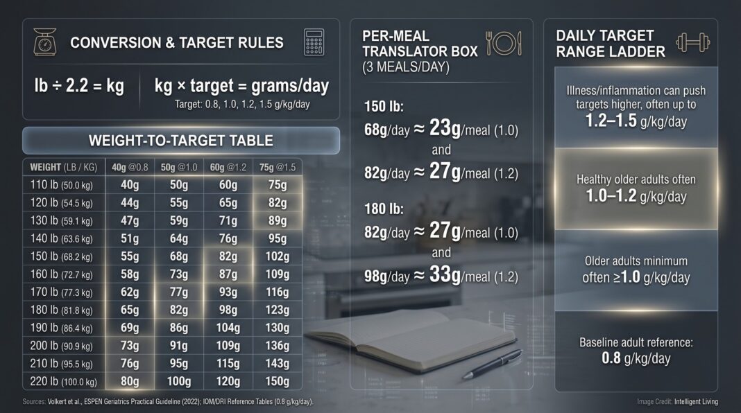 How Much Protein do You Need After 50? Daily Targets, Muscle ...