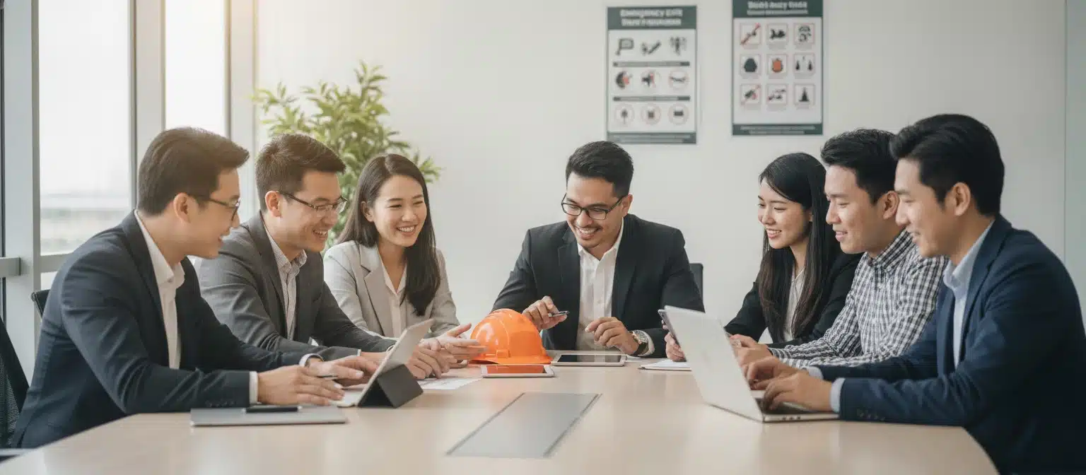 Malaysian SME team building workplace safety culture