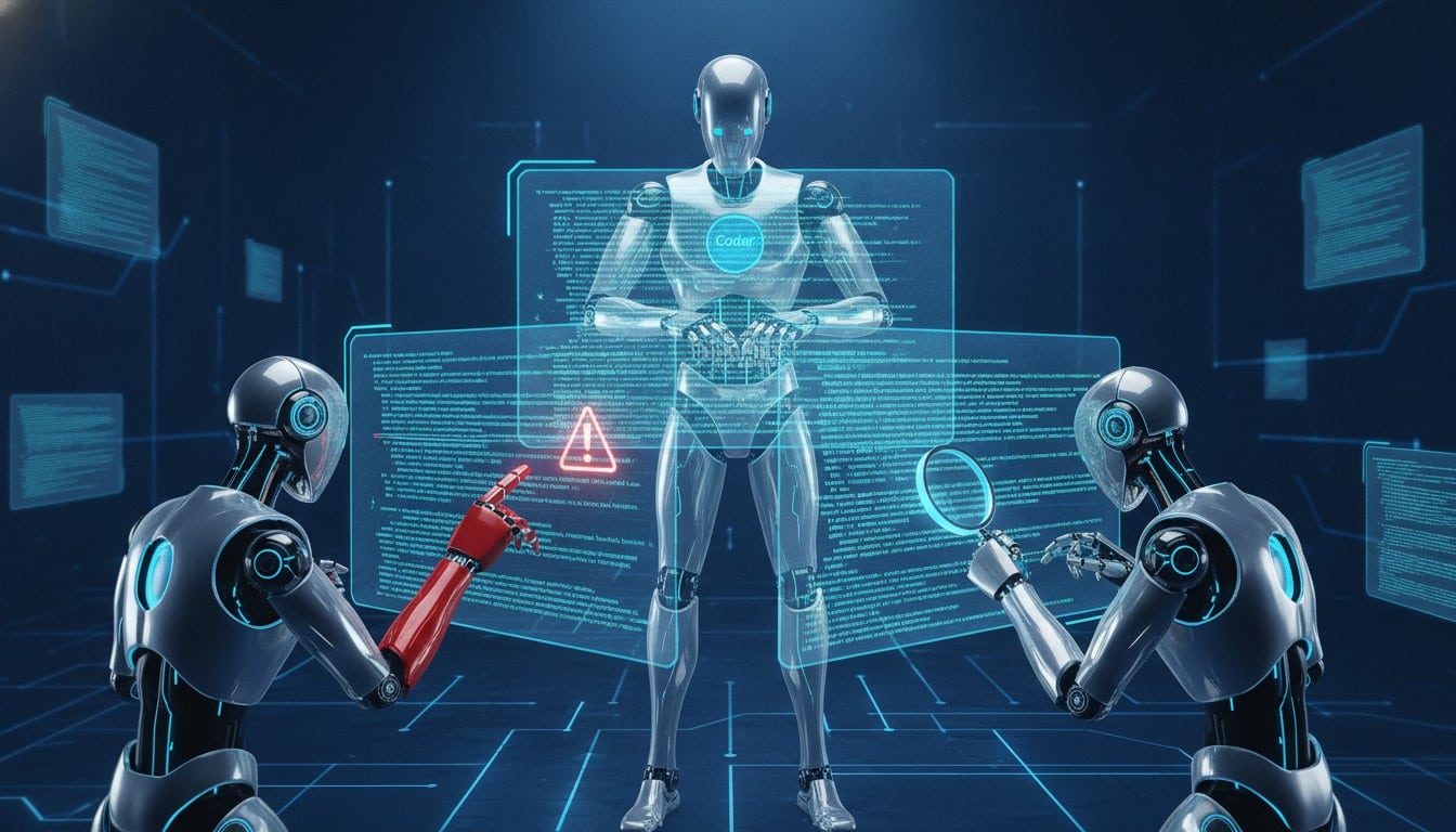 Adversarial Code Review: 3 AI Agents Beat 5-Agent Teams