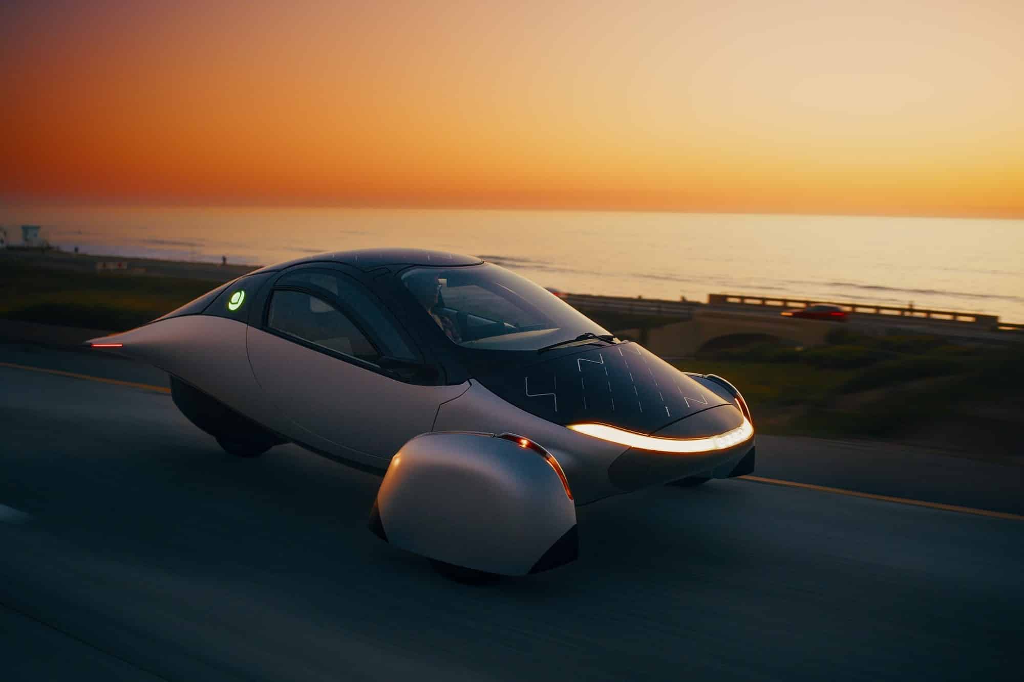 Aptera solar vehicle