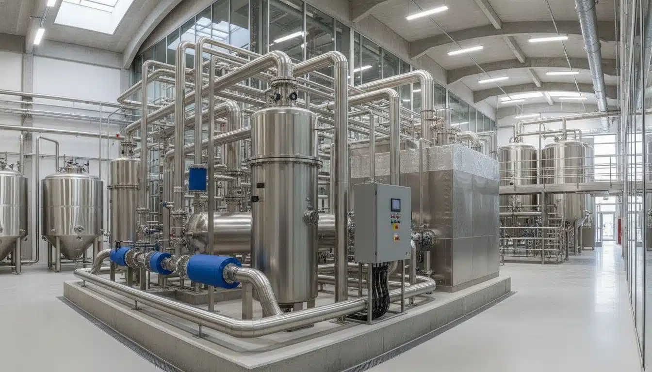 6-megawatt high-temperature heat pump at Heineken's Vialonga brewery recovering waste heat from refrigeration