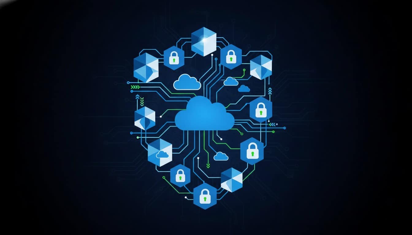 Enterprise Frontier Safeguards architecture showing customer-controlled cloud infrastructure with automated security monitoring