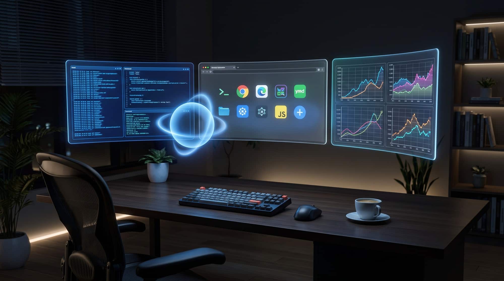 GPT-6 Astra multitasking computer use with parallel AI agents on multiple screens