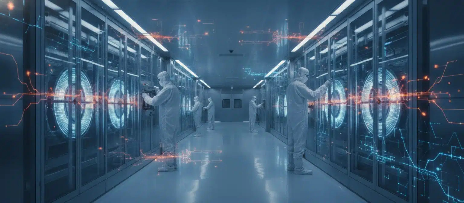 Samsung semiconductor fab working with Mistral, OpenAI and Anthropic AI partnerships concept