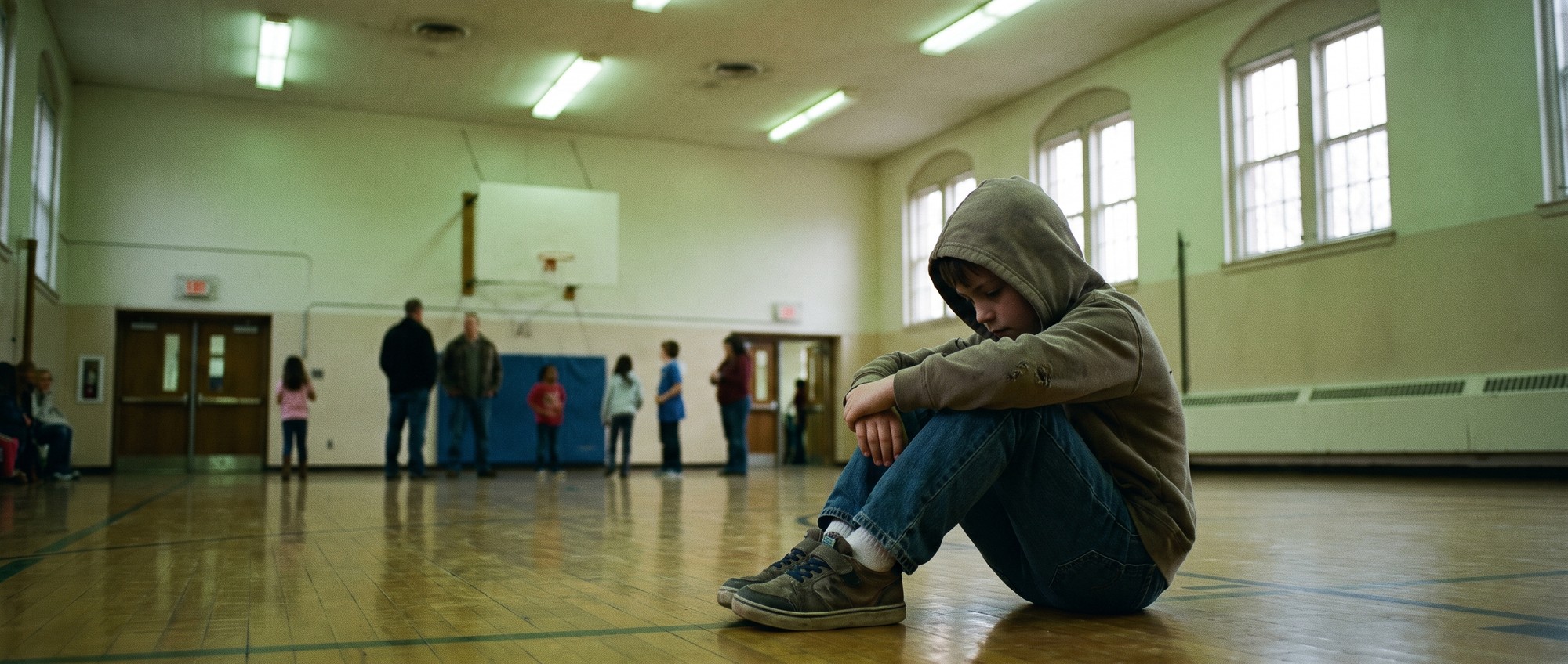 What Causes Behaviours of Concern? The Psychology of Positive Behaviour Support A child overwhelmed by sensory input sitting on a school gym floor