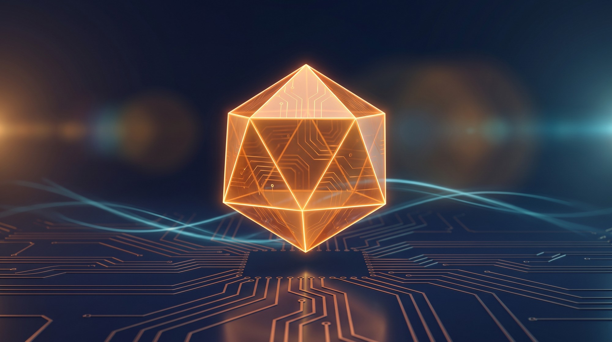 Claude Haiku 5.5: 75% Cheaper and It Beats GPT-6 Luna Abstract glowing amber AI core representing Claude Haiku 5.5, Anthropic's small and fast model