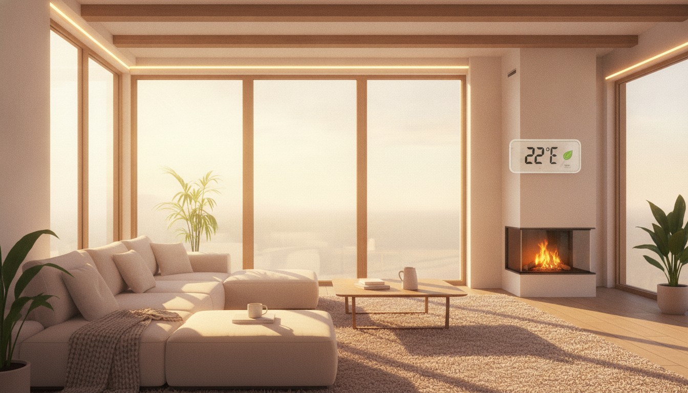 Homeowner comparing old drafty windows with modern energy efficient windows