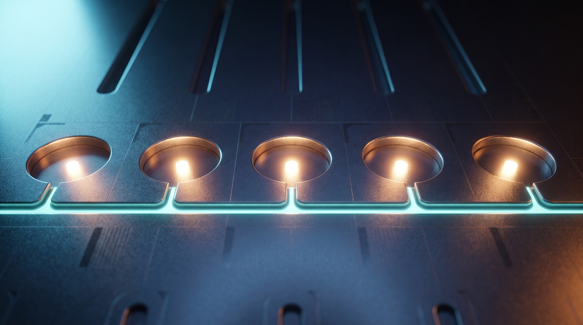 Silicon Spin Qubits Learn to Share a Single Control Line